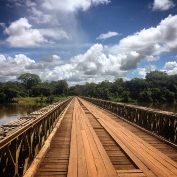 Bridge across the Coppename River